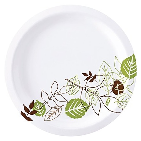 Bsc Preferred Dixie Paper Plates - 10 1/4'' Heavyweight, White, 500PK BUY00038816